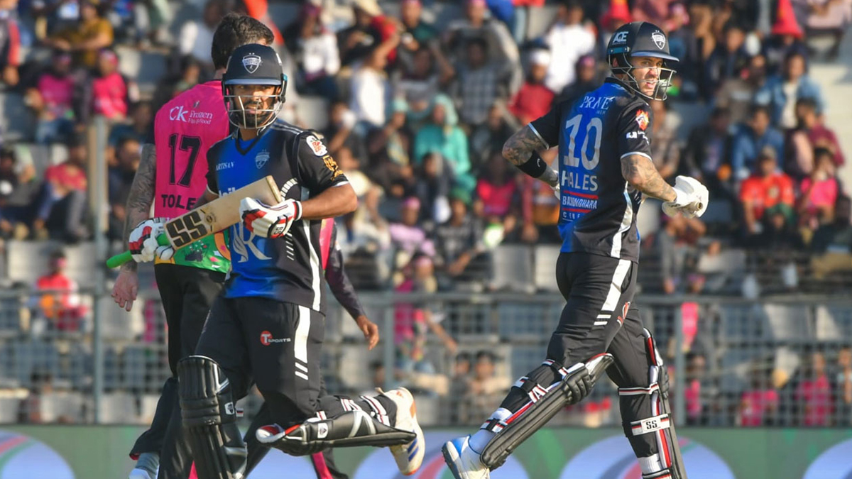 হেলসের সেঞ্চুরি ও সাইফের ৮০-তে সিলেটের পাহাড় টপকে জিতলো রংপুর