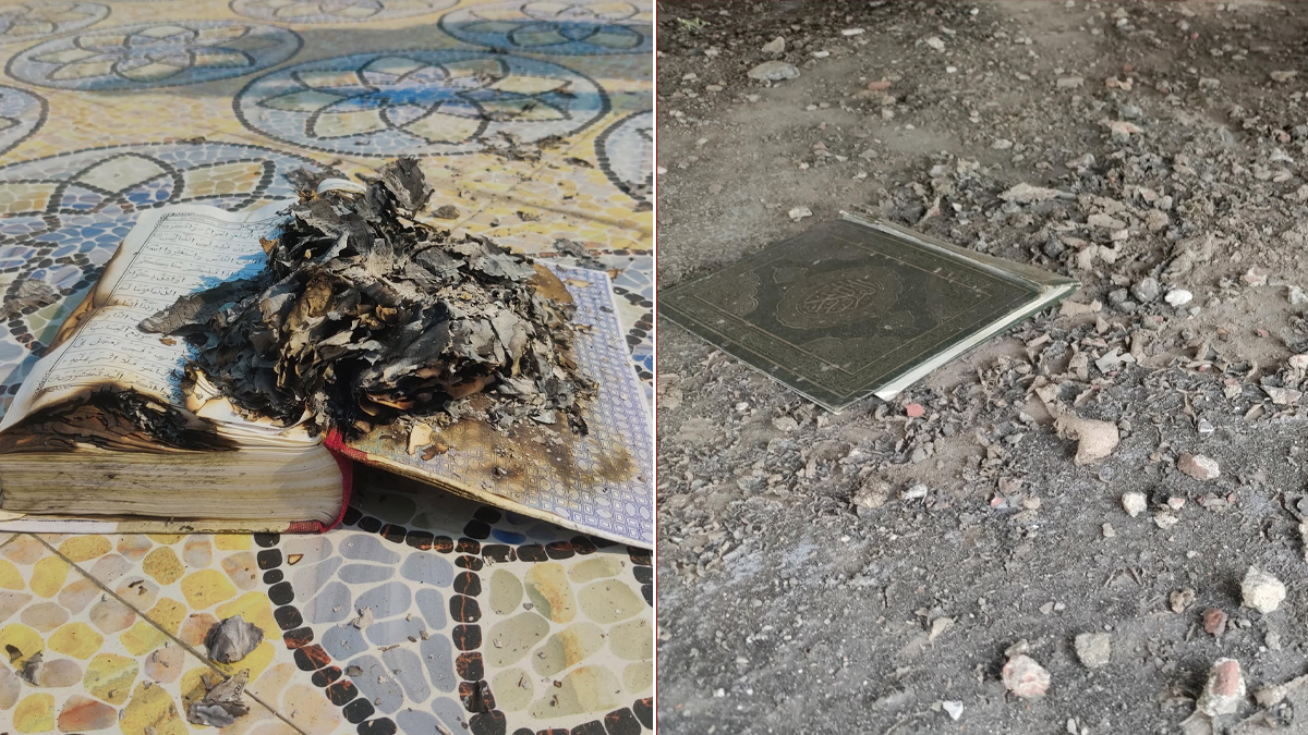 রাতের আঁধারে রাবির ৫ হলে কোরআন পুড়িয়েছে ‘দুর্বৃত্তরা’, তদন্তে প্রশাসনের কমিটি