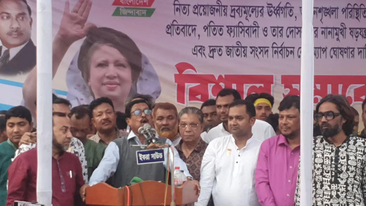 ক্ষমতায় থেকে কাউকে কিংস পার্টি করতে দেয়া হবে না: বিএনপি নেতা ফজলুর