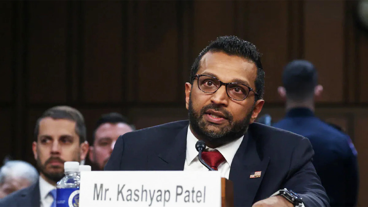 এফবিআই প্রধান হলেন ভারতীয় বংশোদ্ভূত কাশ প্যাটেল