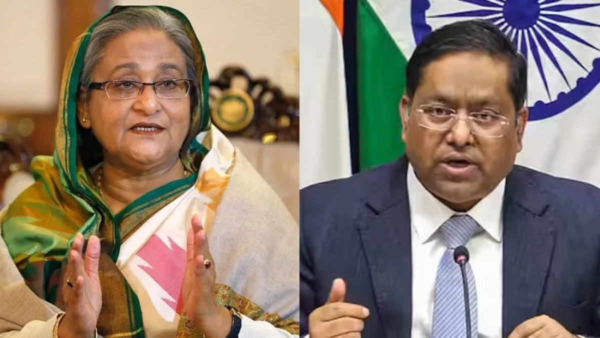 শেখ হাসিনার বক্তব্যে ভারতের ভূমিকা নেই: নয়াদিল্লি