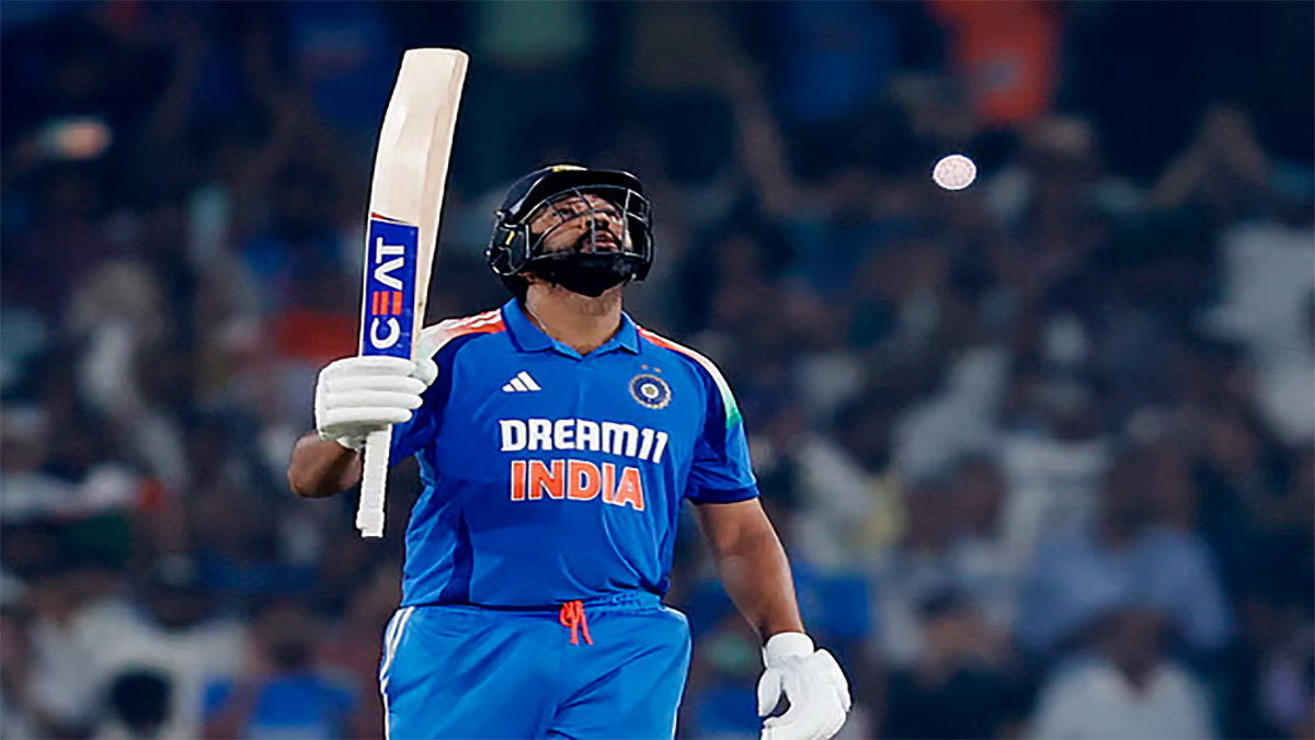 রোহিতের সেঞ্চুরিতে সিরিজ জয় ভারতের