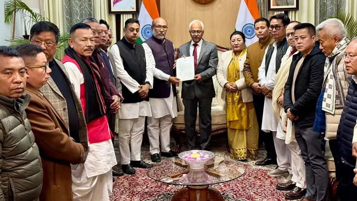 ভারতের মণিপুরে রাষ্ট্রপতির শাসন জারি