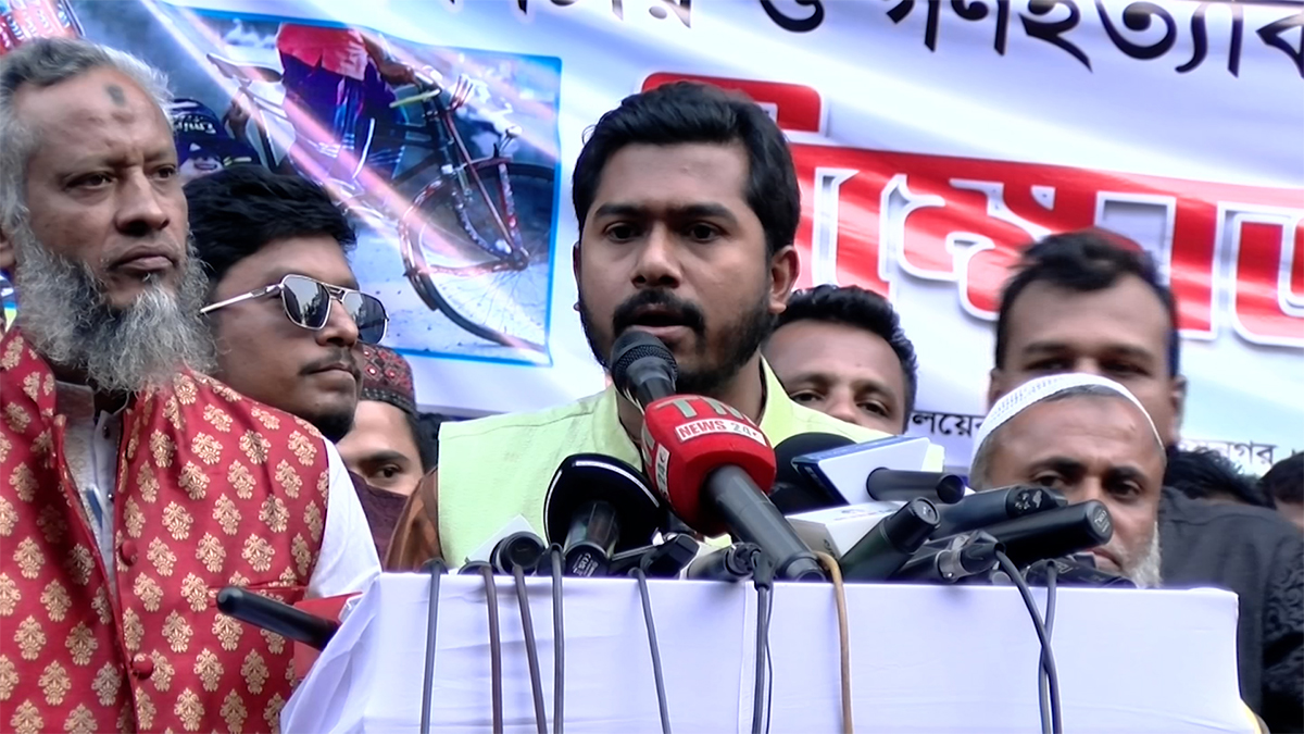 আওয়ামী নিষিদ্ধের প্রশ্নে কোনও আপস হবে না: নুরুল হক নুর