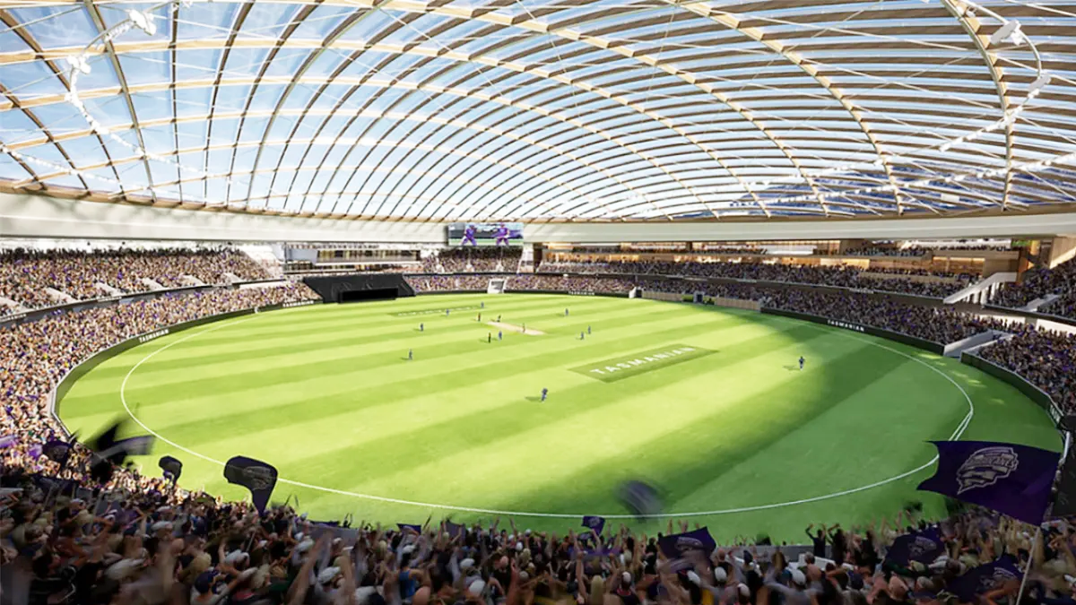 ছাদে ঢাকা হোবার্টের স্টেডিয়ামে কতটা সহজ হবে ক্রিকেট?
