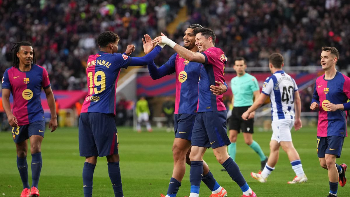 লা লিগা: রিয়াল সোসিয়েদাদকে বড় ব্যবধানে হারিয়ে ফের শীর্ষে বার্সা