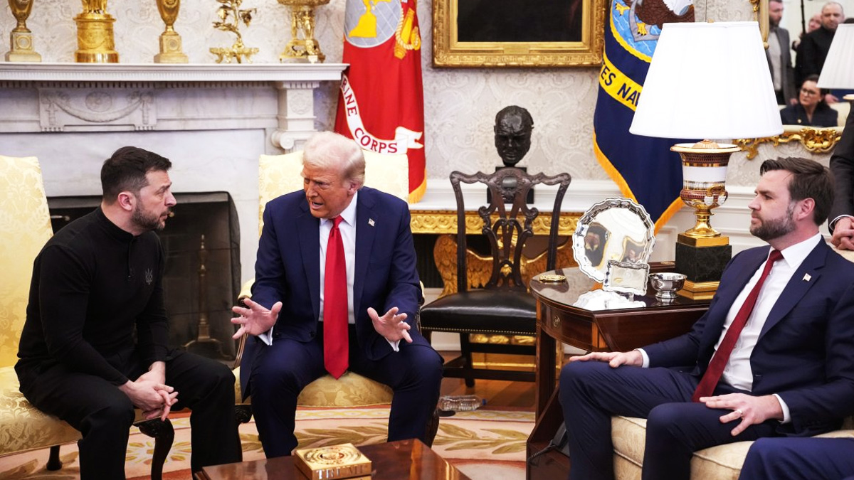 জেলেনস্কির কাঁধে হাত ইউরোপীয় মিত্রদের, ট্রাম্পের প্রশংসায় পঞ্চমুখ রাশিয়া