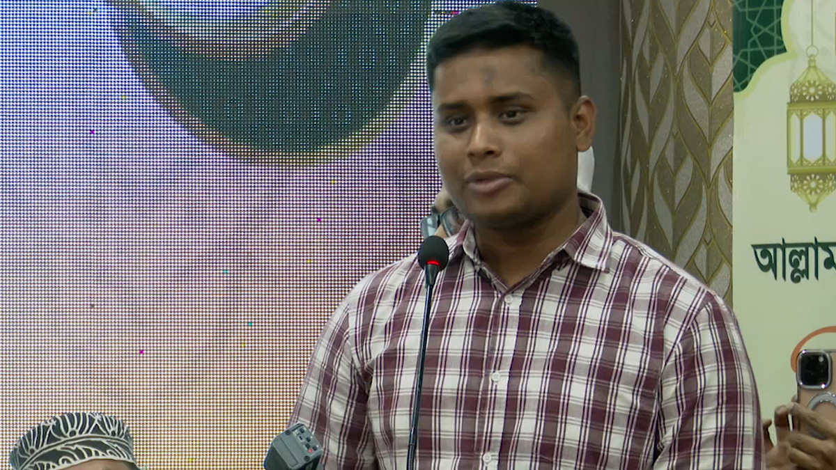 ভারতের অপপ্রচারের বিরুদ্ধে আলেমদের সোচ্চার হওয়ার আহ্বান হাসনাতের