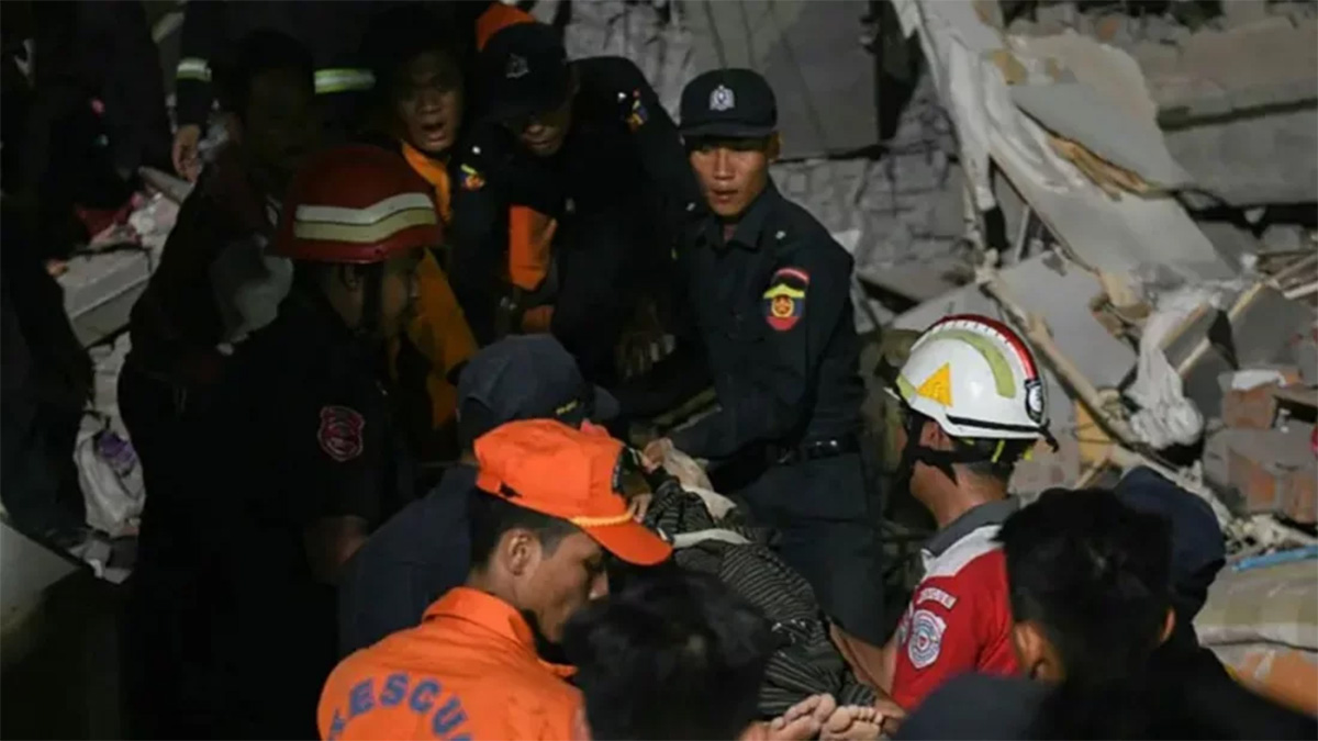 মিয়ানমারে ভূমিকম্পে মৃত বেড়ে ১৭০০, ত্রিশ ঘণ্টা পর এক নারীকে জীবিত উদ্ধার