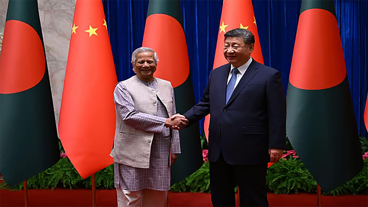 চীনের প্রেসিডেন্টের সঙ্গে বৈঠক প্রধান উপদেষ্টার