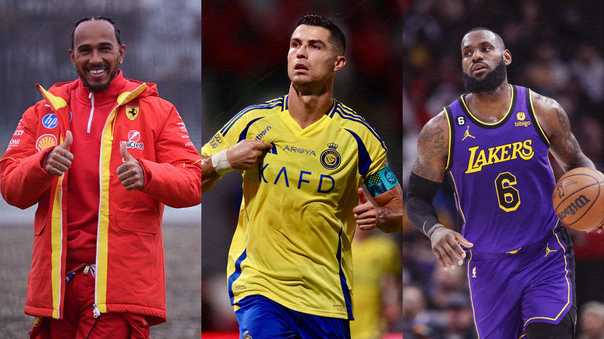 হ্যামিল্টন-রোনালদো-জেমস: ৪০ বছর বয়সে দাপিয়ে বেড়াচ্ছেন ক্রীড়াঙ্গন