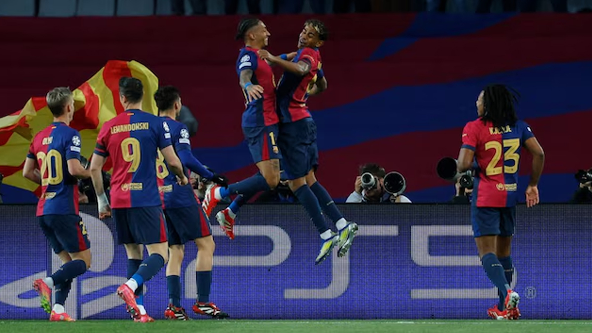 বেনফিকাকে ৩-১ গোলে হারিয়ে চ্যাম্পিয়ন্স লিগের কোয়ার্টার ফাইনালে বার্সেলোনা