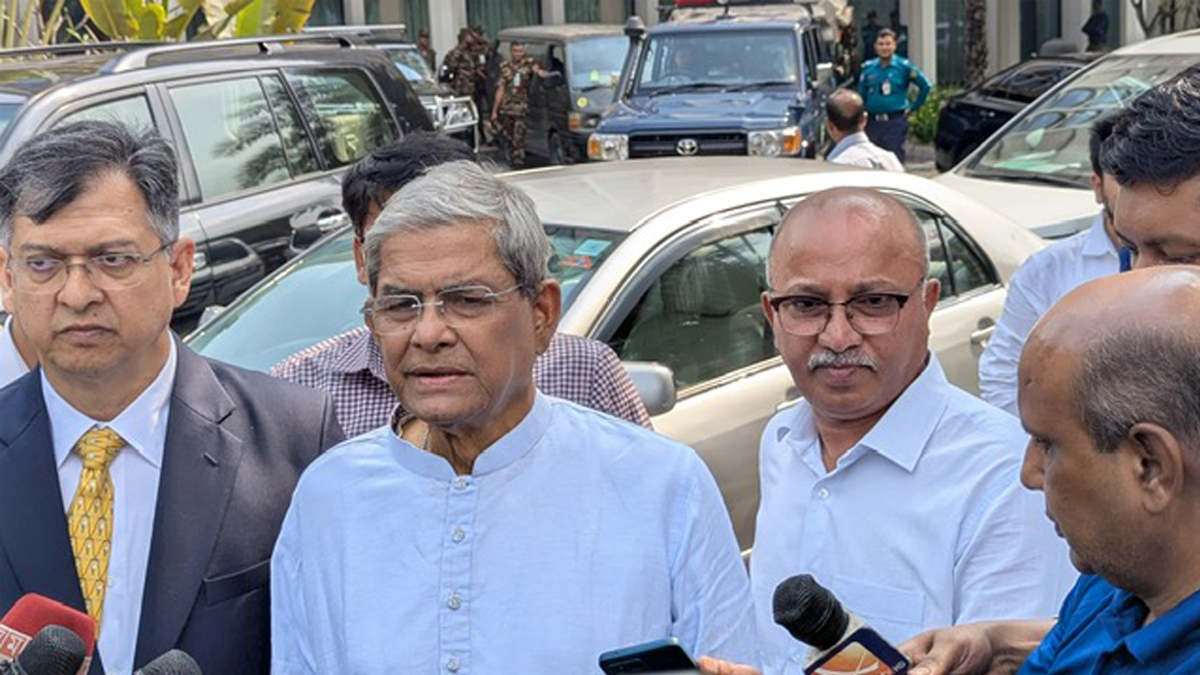 জাতিসংঘ মহাসচিব সংস্কার নিয়ে কথা বলেননি: মির্জা ফখরুল