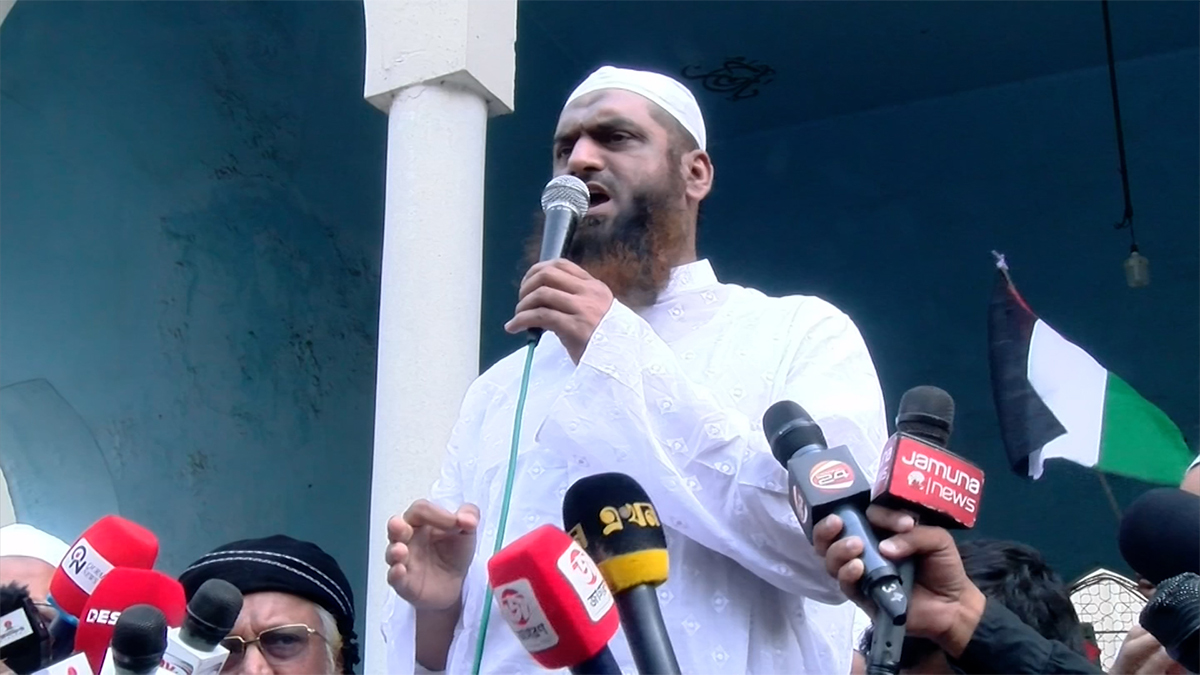 বিচারের আগে আ. লীগের রাজনীতি করার সুযোগ নেই: মামুনুল হক