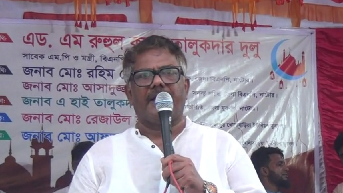 পুলিশ ও প্রশাসন সরকারকে ব্যর্থ করতে চাইছে: বিএনপি নেতা দুলু