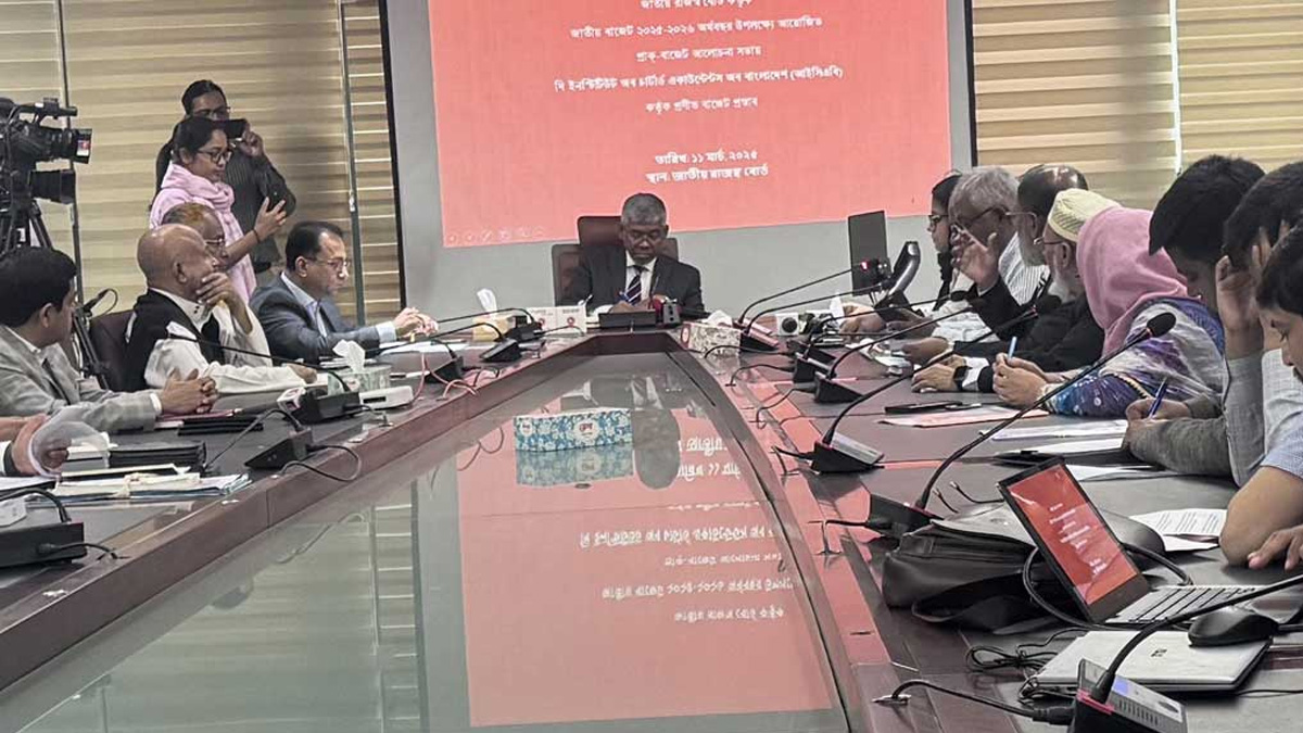 ভবিষ্যতের জন্য ব্যবসা বান্ধব রাজস্বনীতি প্রণয়ন করা হবে: এনবিআর চেয়ারম্যান