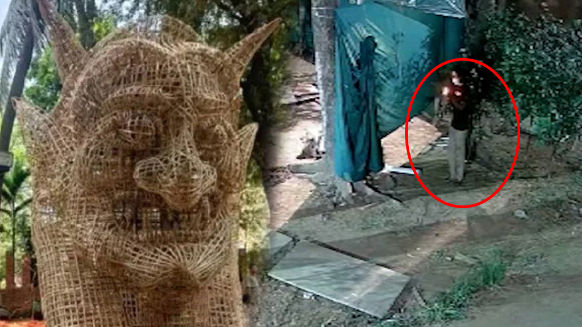 ‘ফ্যাসিবাদের মুখাকৃতিতে আগুন দেয়া ব্যক্তি ঢাবি শিক্ষার্থী, সে ছাত্রলীগ করতো’