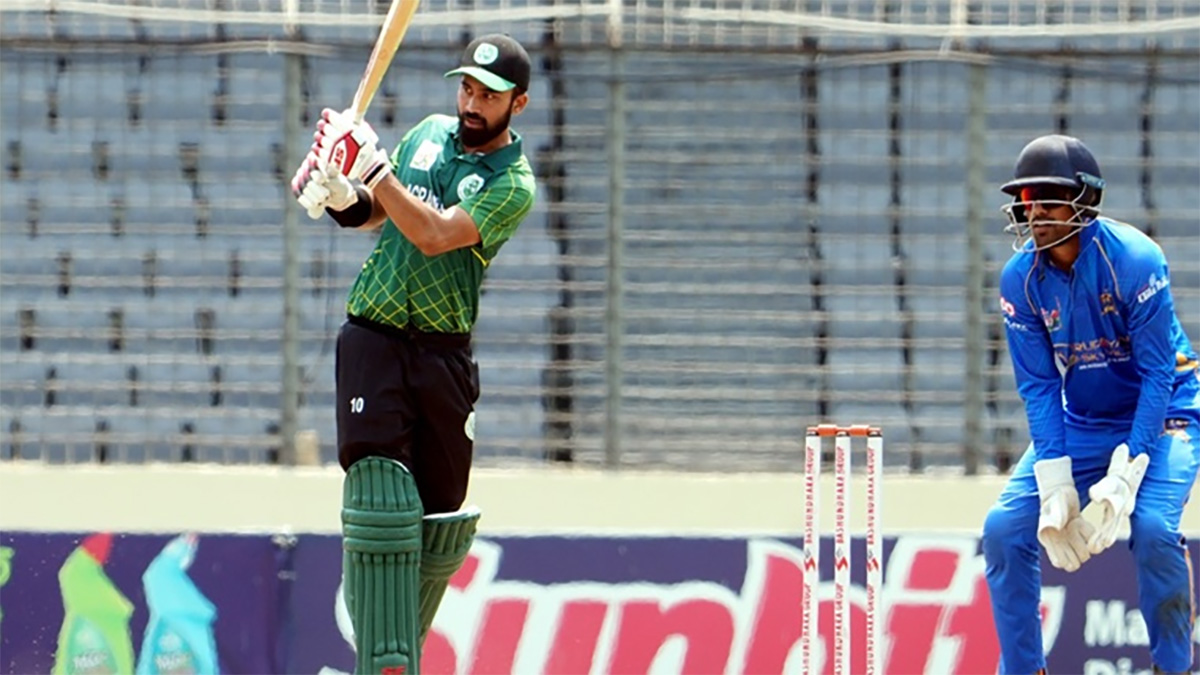 ডিপিএলের প্রথম পর্ব শেষ, সাদমানের ব্যাটে রান