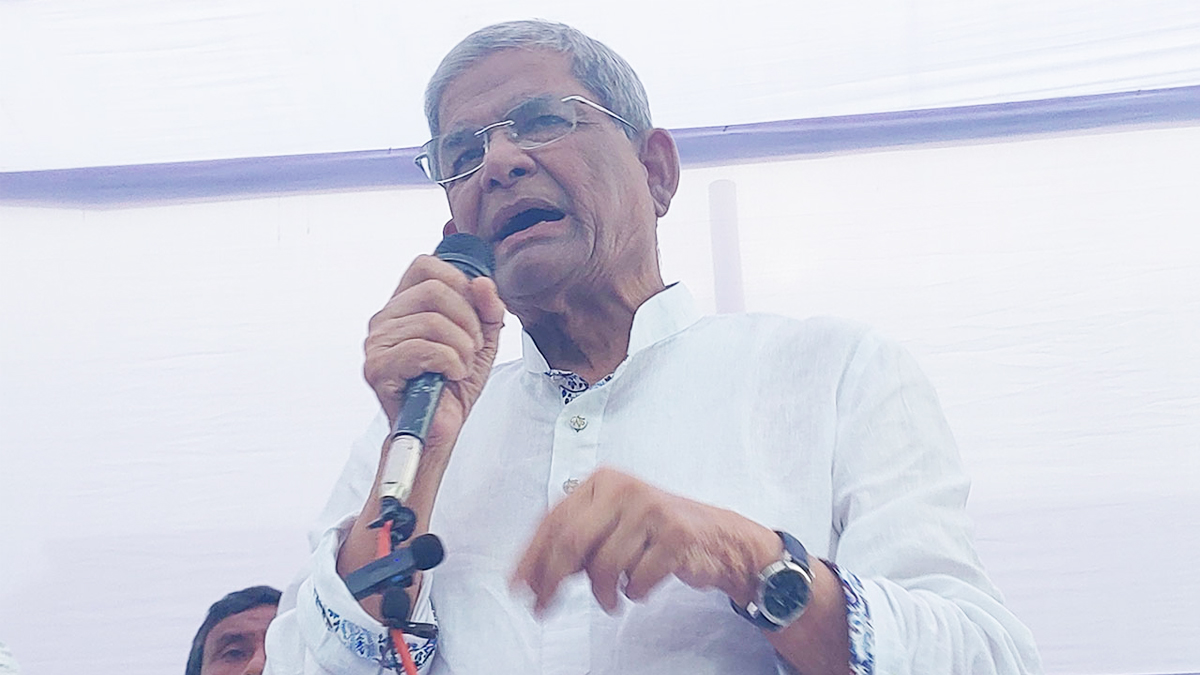 করিডোর দেয়ার সিদ্ধান্তের আগে দলগুলোর সঙ্গে আলোচনা করা উচিত ছিল: মির্জা ফখরুল