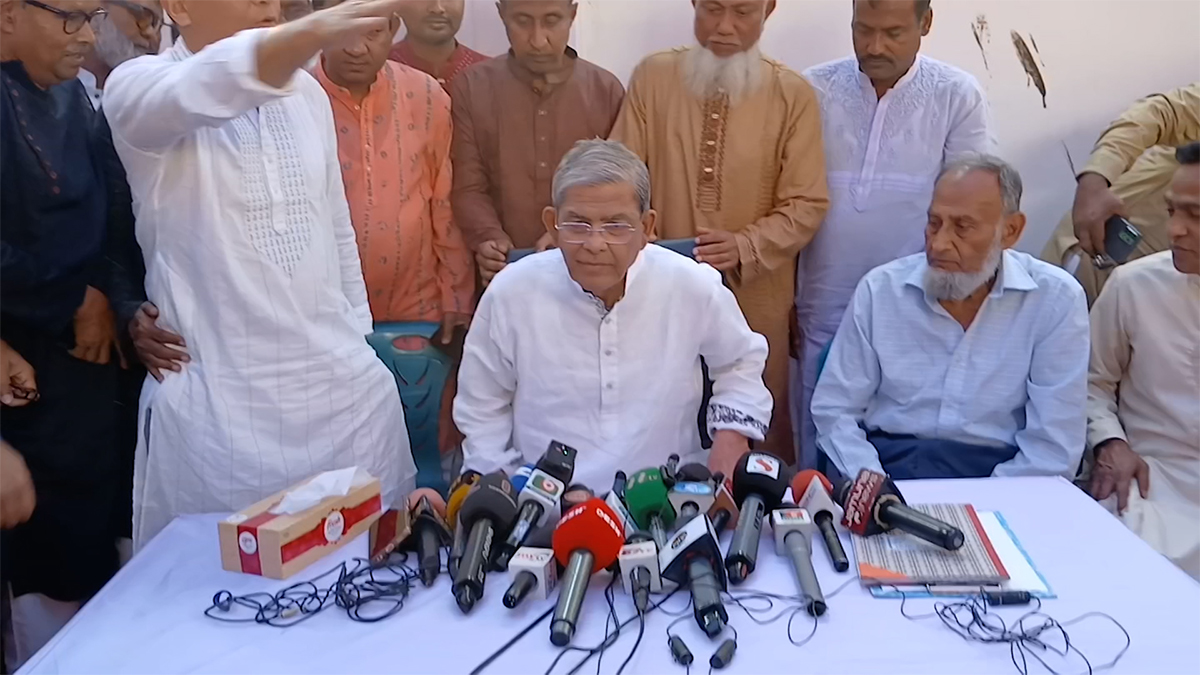 প্রধান উপদেষ্টার কথার ভিত্তিতে চলতি বছরে ভোটের প্রত্যাশা বিএনপির