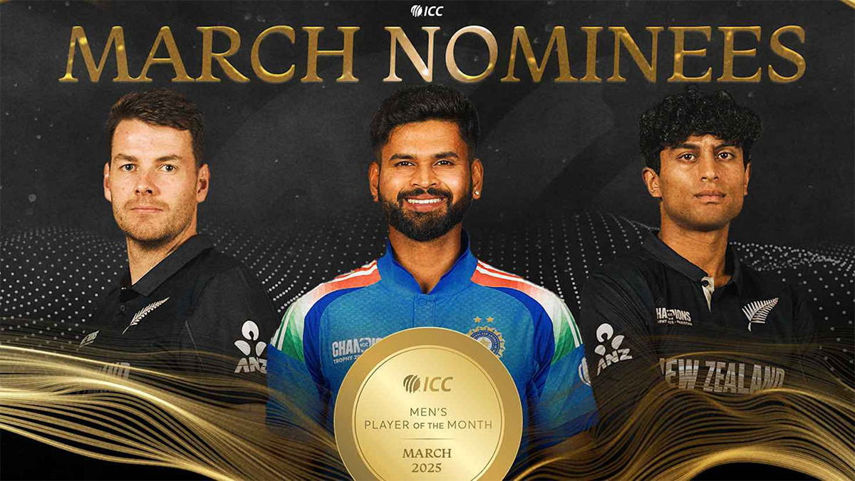 আইসিসির মার্চ মাসের সেরার লড়াইয়ে যারা