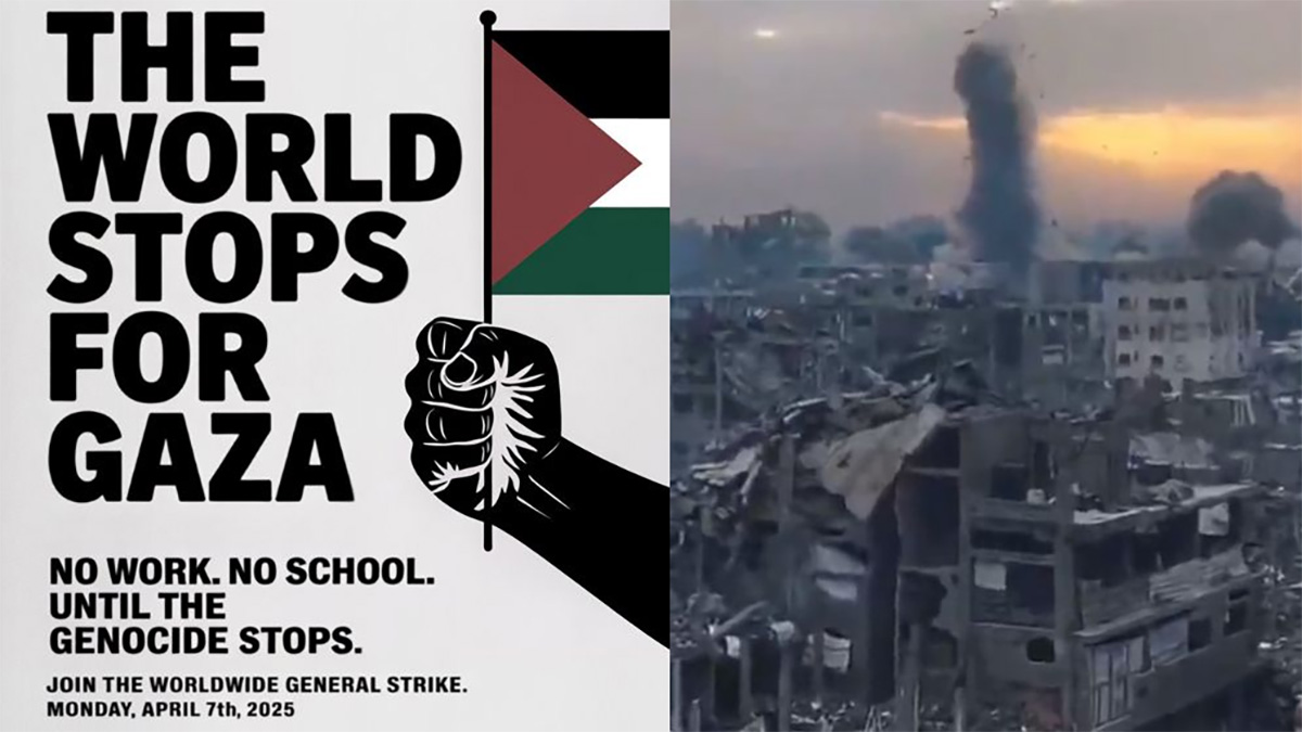 গাজায় গণহত্যা বন্ধের দাবিতে আইনজীবীদের বিক্ষোভ