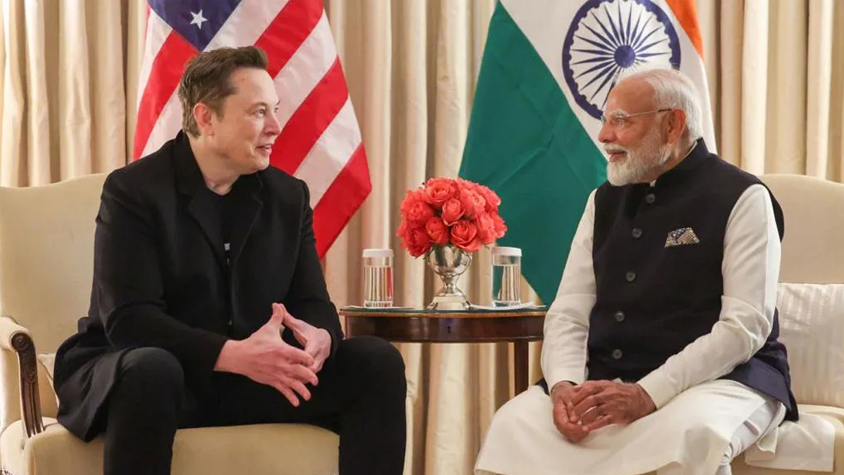 ইলন মাস্কের সঙ্গে ফোনালাপ মোদির