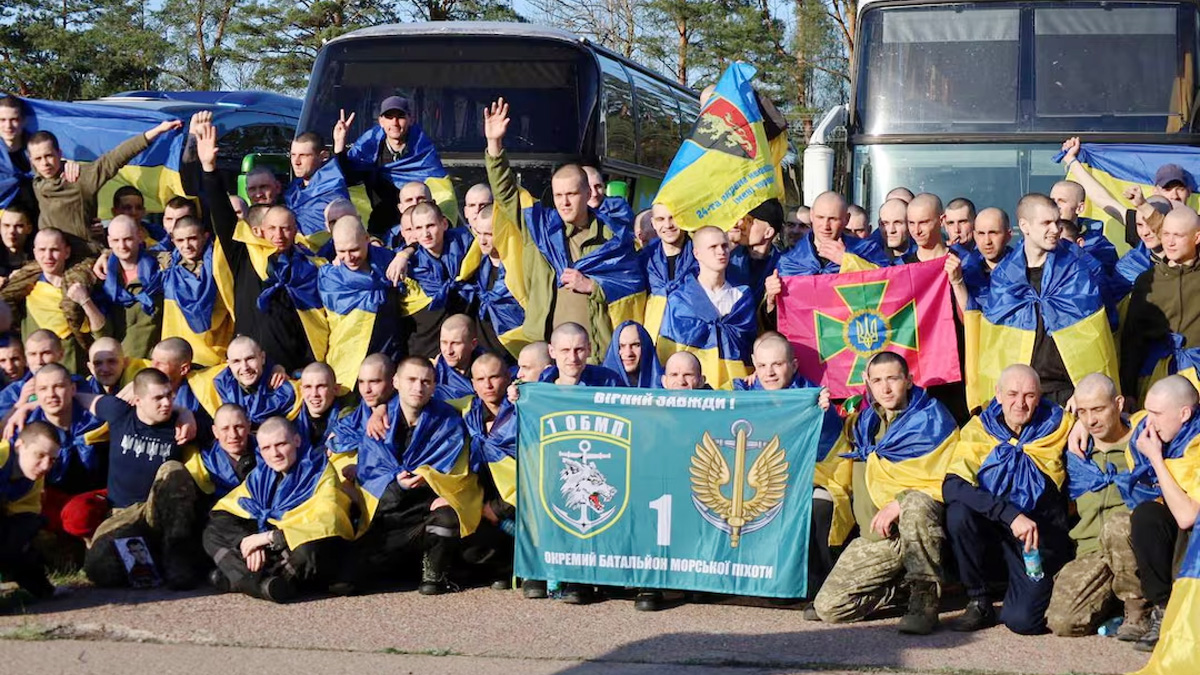 যুদ্ধ শুরুর পর সর্বোচ্চ সংখ্যক বন্দি বিনিময় রাশিয়া-ইউক্রেনের