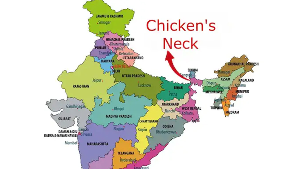 চিকেনস নেকে নিরাপত্তা ব্যবস্থা জোরদার করলো ভারত