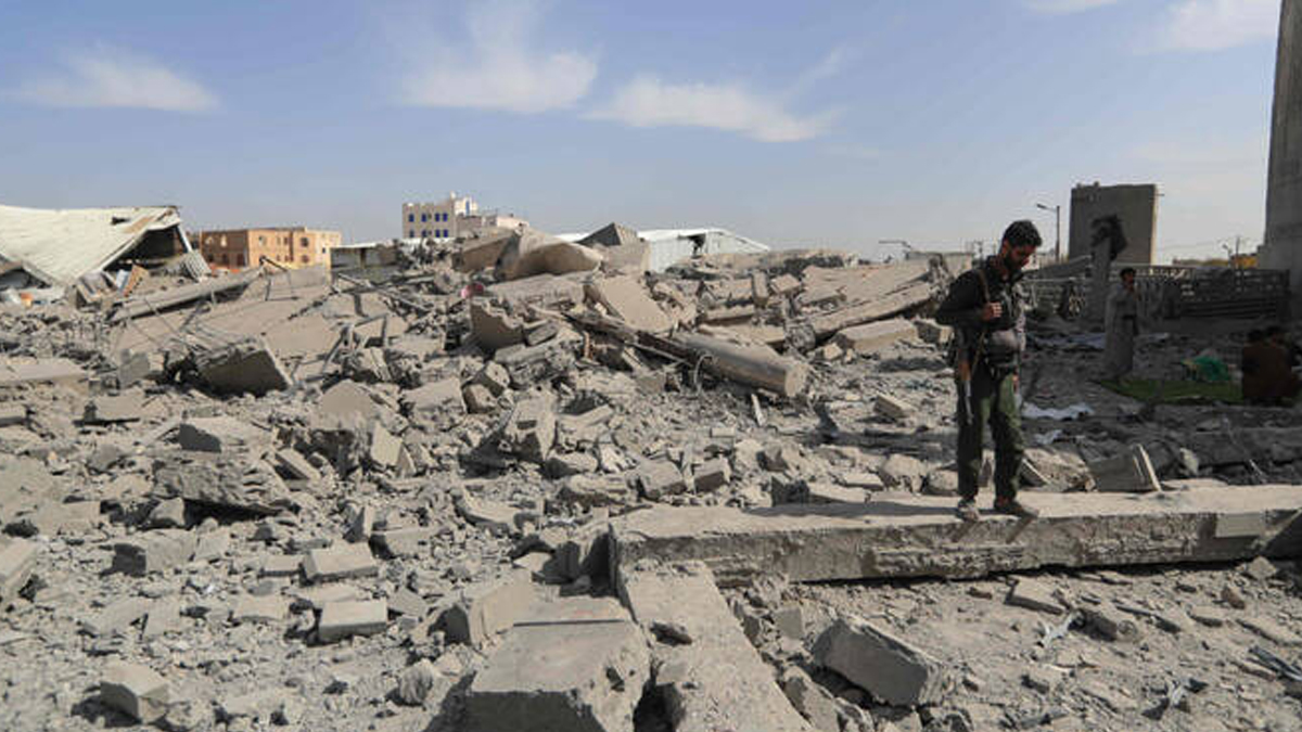 ইয়েমেনে শরণার্থী শিবিরে হামলা যুক্তরাষ্ট্রের