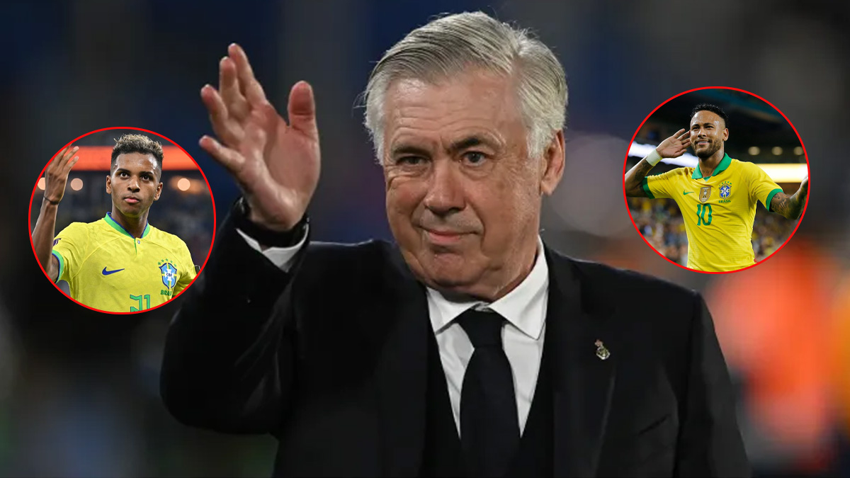 আনচেলত্তির প্রথম ব্রাজিল স্কোয়াড ঘোষণা, দলে নেই নেইমার-রদ্রিগো