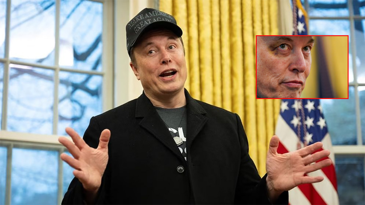 খেলার ছলে পাঁচ বছরের ছেলে এক্সের হাতে চোখে ঘুষি খেলেন ইলন মাস্ক