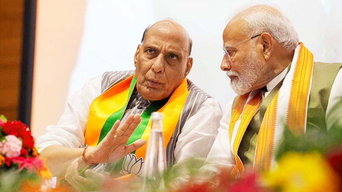 যারা ভারতে কুনজর দিয়েছে, তাদের জবাব দেয়ার দায়িত্ব আমার: রাজনাথ সিং