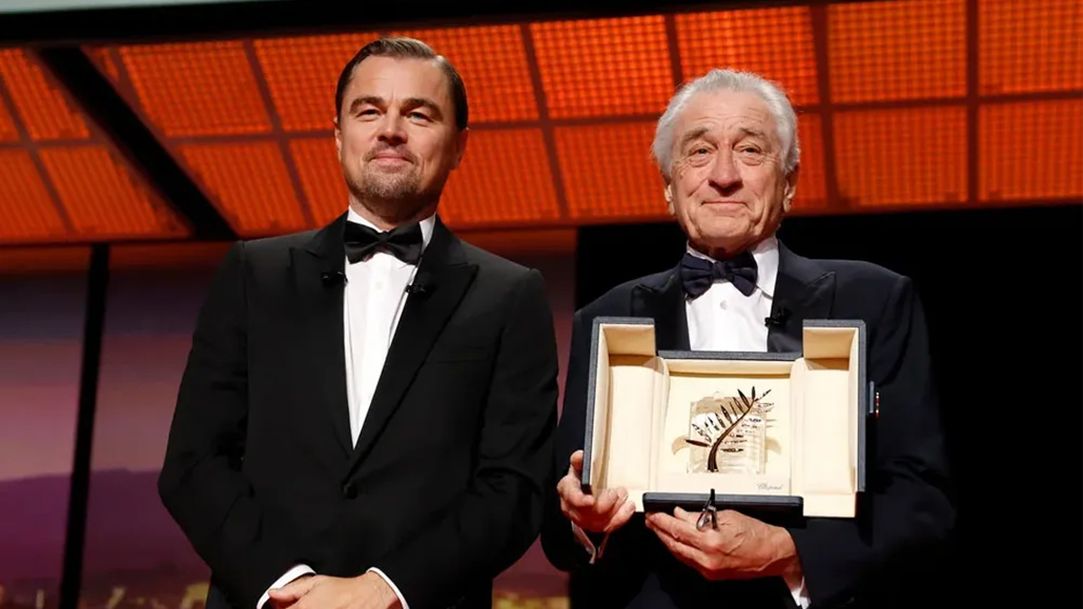 কানে পুরস্কার নিতে গিয়ে ট্রাম্পকে ‘বৈশ্বিক হুমকি’ বললেন রবার্ট ডি নিরো