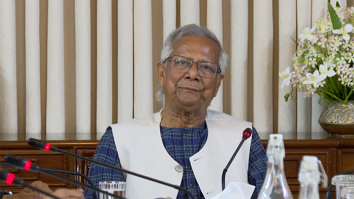 স্বাস্থ্য খাতের উন্নয়নে প্রয়োজন সবার সম্মিলিত প্রচেষ্টা: প্রধান উপদেষ্টা