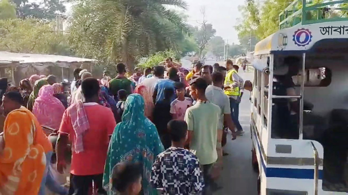 চুয়াডাঙ্গার দামুড়হুদায় মোটরসাইকেলের ধাক্কায় নারী নিহত