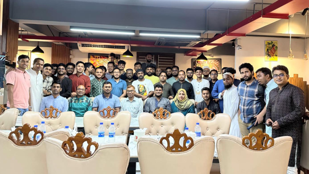 এক্স ক্যান্ট. বিইউএসএমএস অ্যালামনাই ঢাকা চ্যাপ্টার ২০২৫ সিরিজের পুনর্মিলনী অনুষ্ঠিত