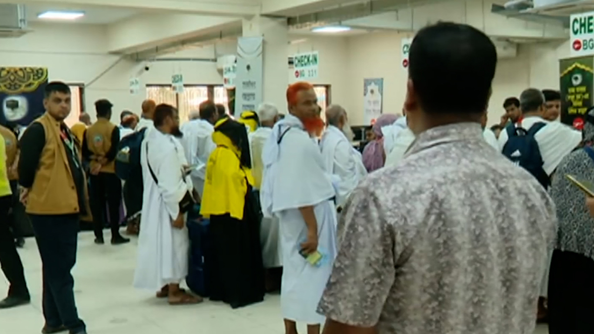 তিনদিনে সৌদি পৌঁছেছেন ১১ হাজার ৬০ জন হজযাত্রী