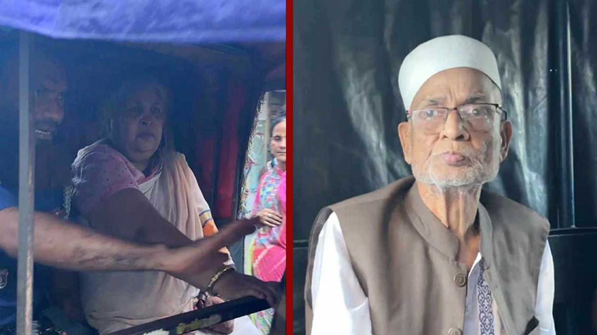 সাবেক ভূমিমন্ত্রী হীরা ও তার স্ত্রীকে ছেড়ে বাসায় পৌঁছে দিলো পুলিশ