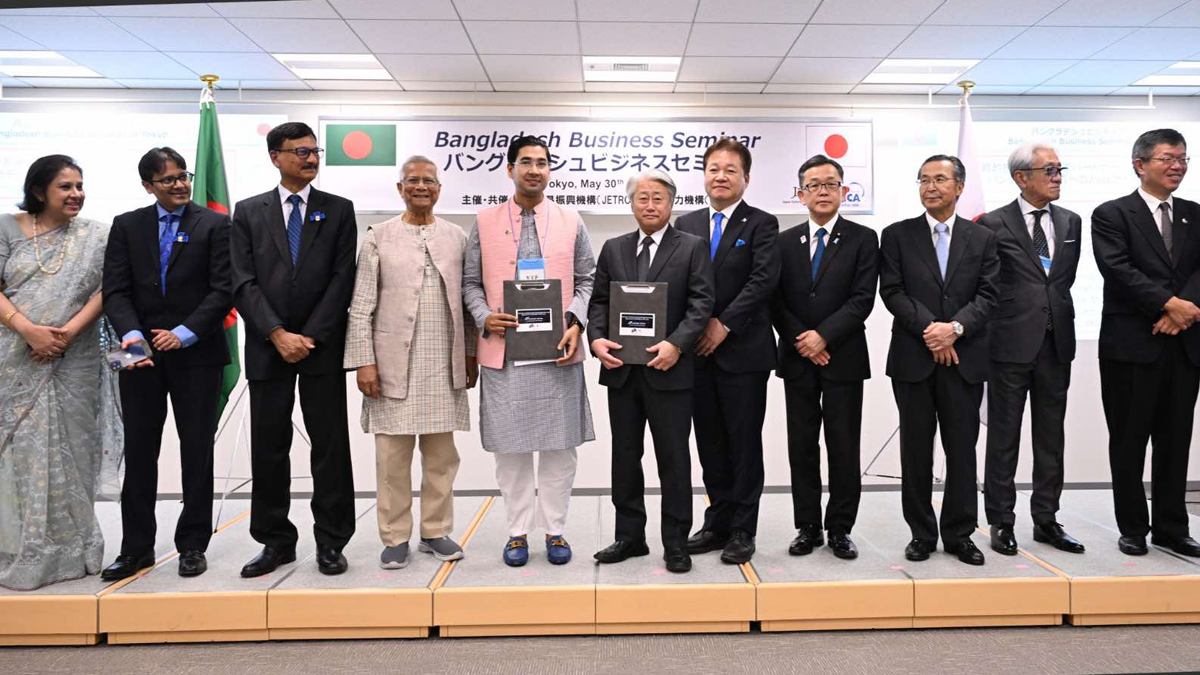 বাংলাদেশ ও জাপানের মধ্যে ছয়টি সমঝোতা স্মারক স্বাক্ষর