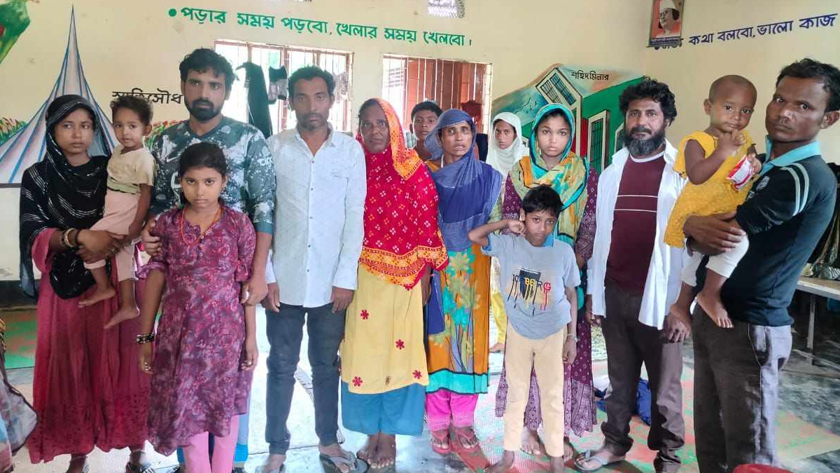 মাটিরাঙ্গা সীমান্ত দিয়ে ১৪ জনকে পুশ ইন