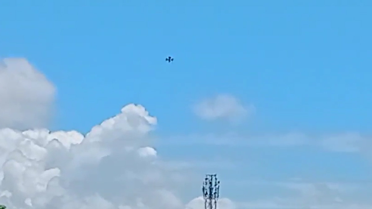 কুড়িগ্রামের রৌমারী উপজেলায় ভারতীয় ড্রোন