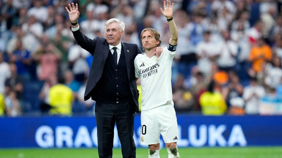 আনচেলত্তি-মডরিচের বিদায়ী ম্যাচে এমবাপ্পের জোড়া গোল