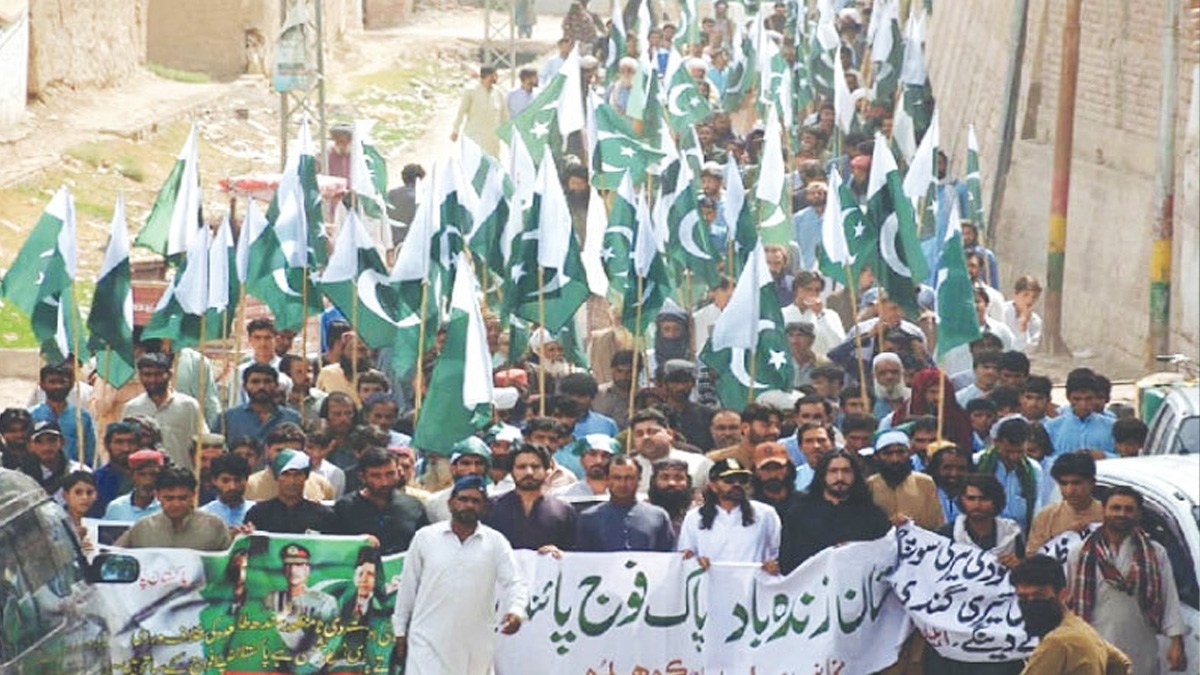 ভারতবিরোধী বিক্ষোভে পাকিস্তানি হিন্দুরা