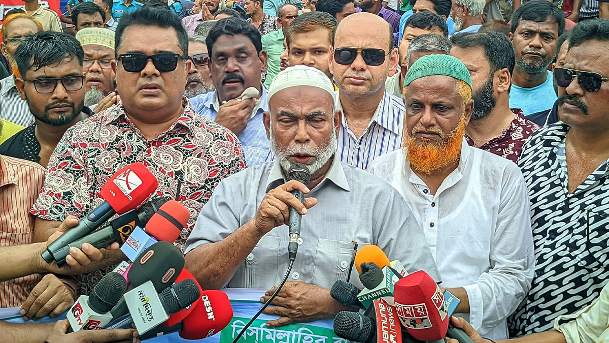 জিএম কাদেরের বাসায় হামলার মামলা ২৪ ঘণ্টার মধ্যে রেকর্ড না হলে থানা ঘেরাও: মোস্তফা