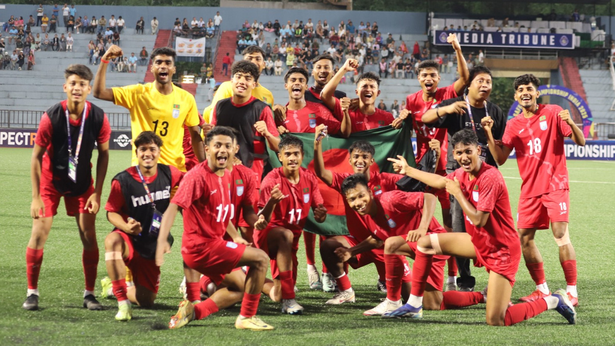 নেপালকে হারিয়ে ফাইনালে বাংলাদেশ