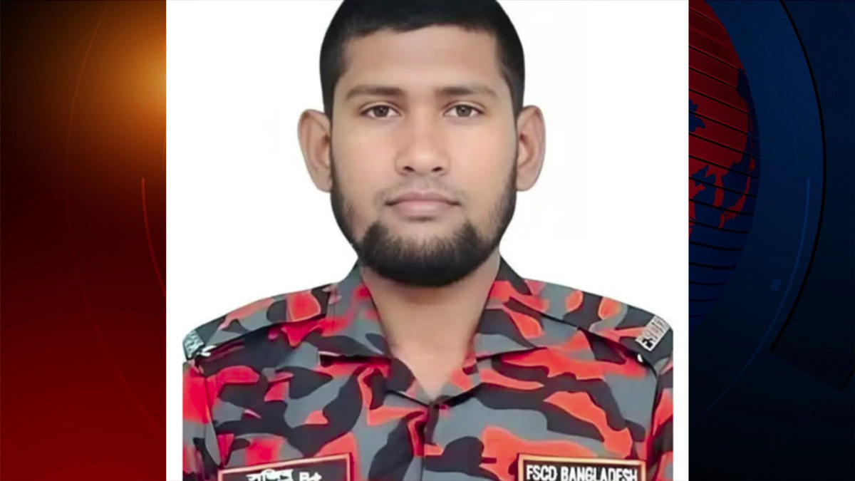 বাড়ি ফেরা হলো না ফায়ার ফাইটার সজিবুলের