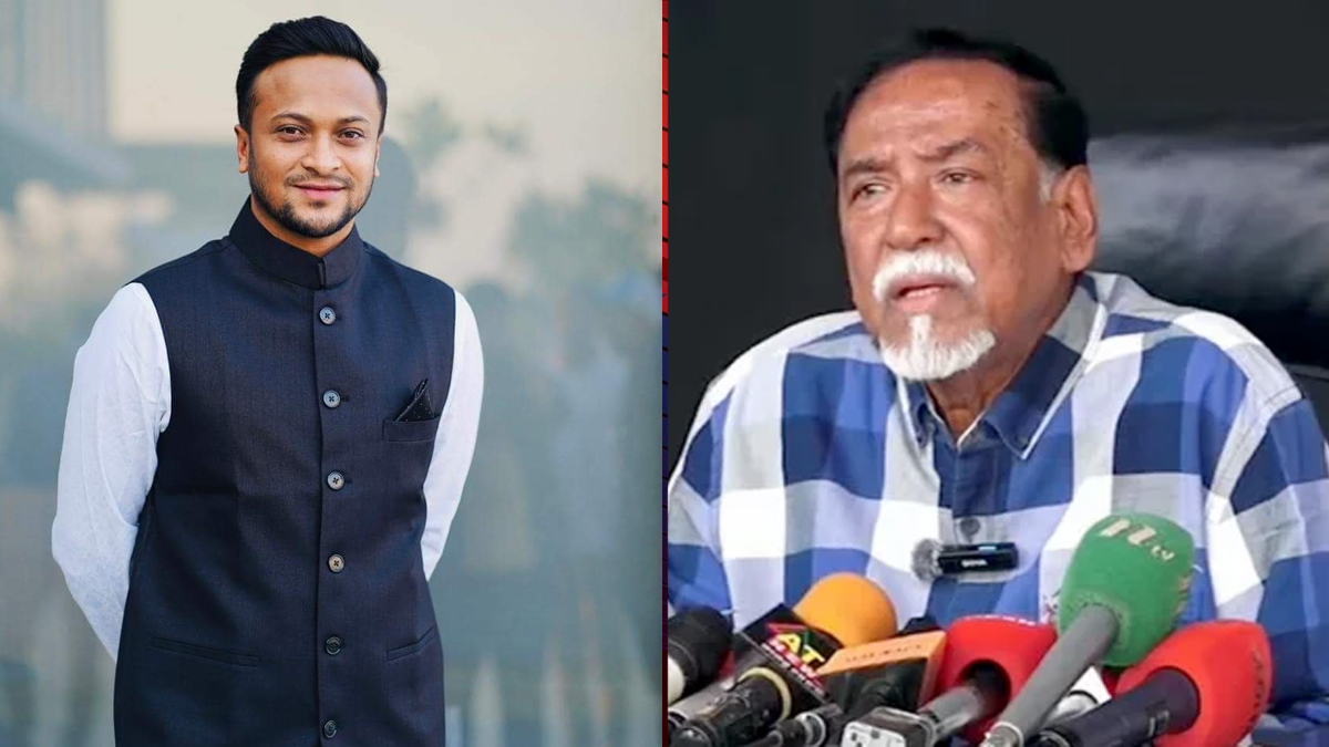 সাকিবকে আওয়ামী লীগে যোগ দিতে নিষেধ করেছিলেন মেজর (অব.) হাফিজ