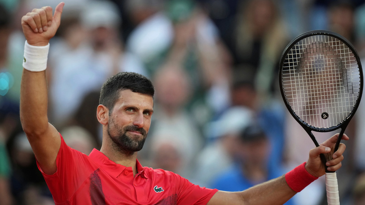 প্যারিসের জয়ের উন্মাদনার মাঝেই ফ্রেঞ্চ ওপেনের চতুর্থ রাউন্ডে জোকোভিচ