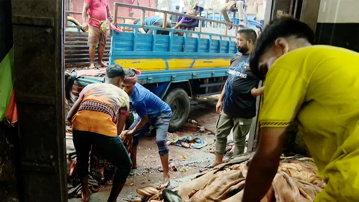 ঐতিহ্যবাহী পোস্তার আড়তে আসছে চামড়া, সংগ্রহের লক্ষ্য অর্জন নিয়ে সংশয়
